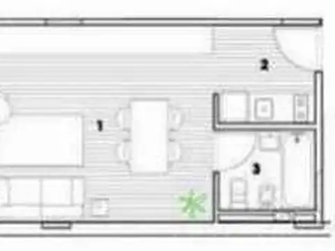Departamento en Venta en Coghlan, USD 89.000