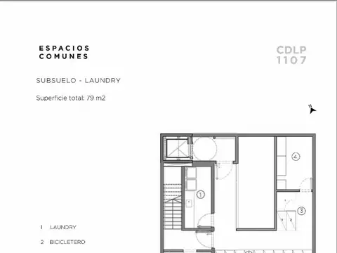 Departamento 3 ambientes con 2 baños