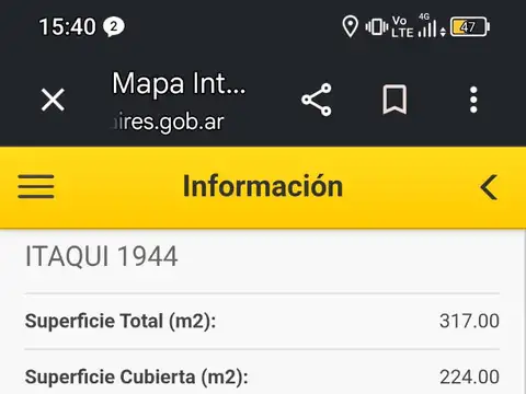 Terreno en Venta de 317,0 m2