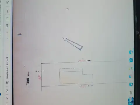 Terreno en Venta 36  mts Fondo