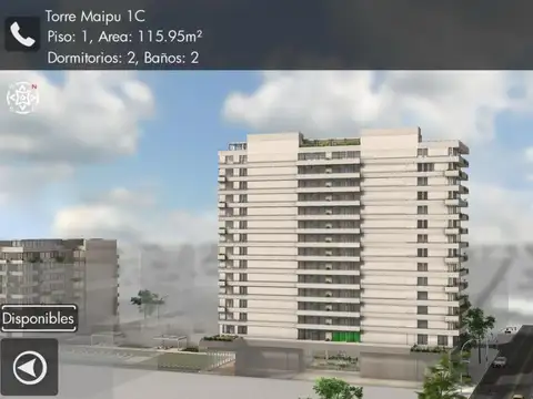 Departamento 3 Ambientes en Pozo - Cuotas en Pesos   CAC - Vicente López