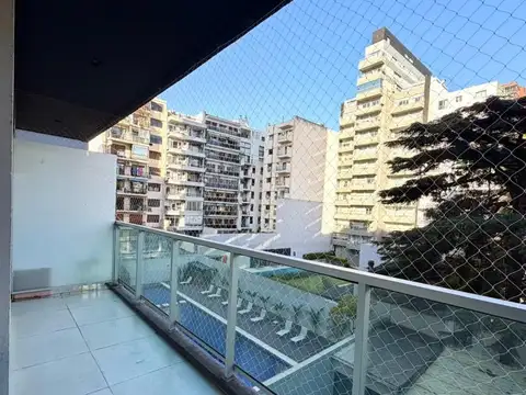 Departamento 2 ambientes con 2 baños