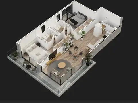 Departamento en Venta de 2 dormitorios