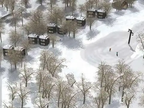 Ruta 19, acceso cerro Chapelco