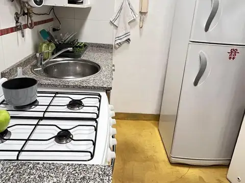 Departamento 2 ambientes con 1 baño