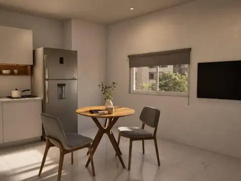 Departamento Monoambiente con 1 baño