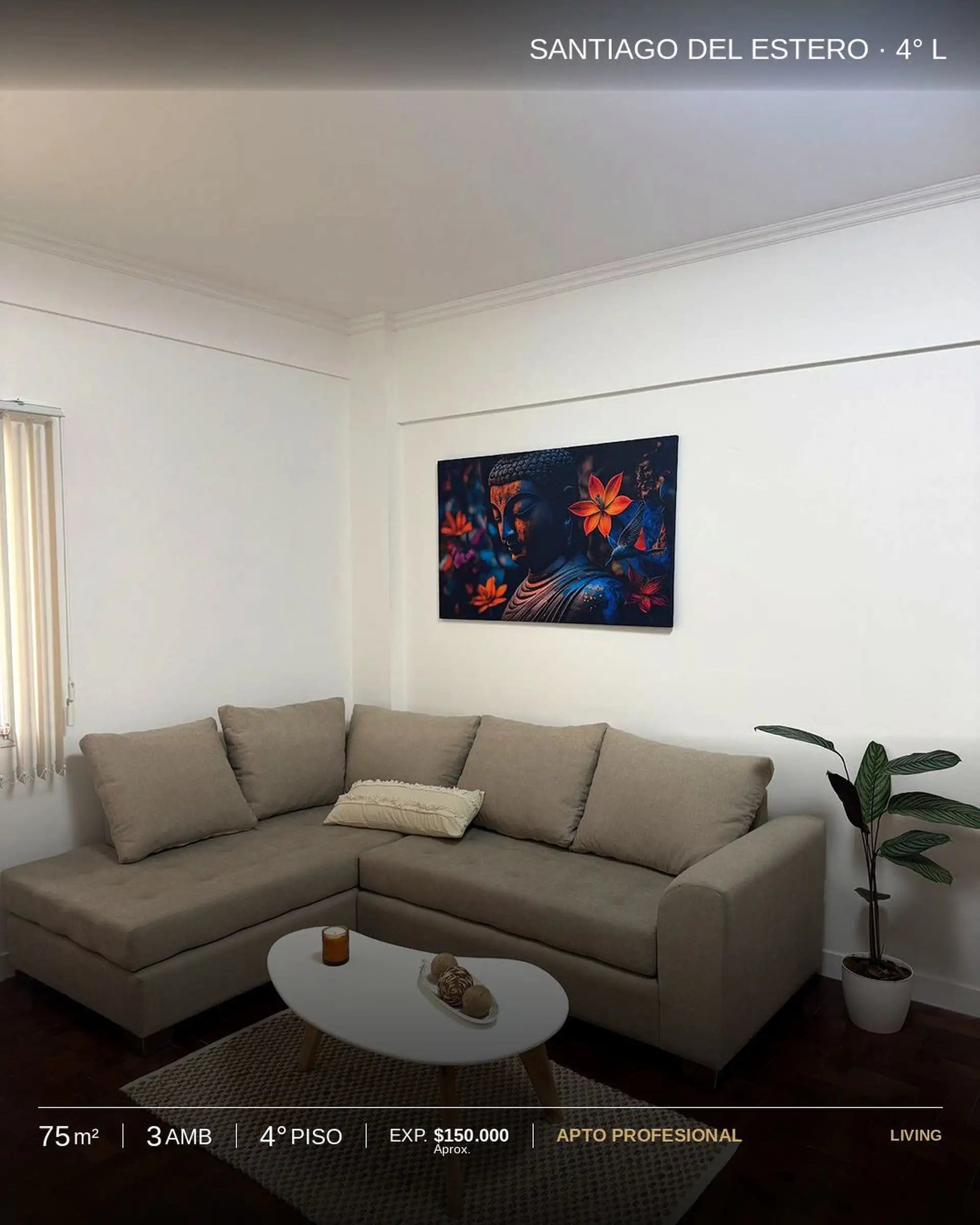 Departamento de 3 amb