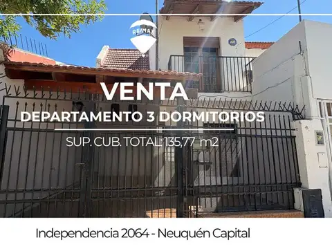 Venta PH 3 Dorm + Patio y Cochera Doble - Neuquen