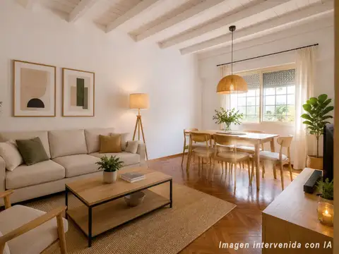 Casa 4 ambientes con 1 baño