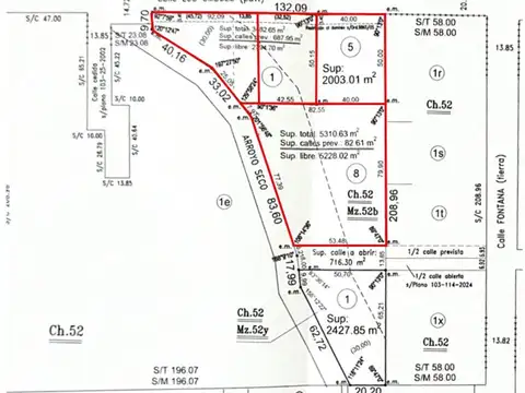 Venta de Lotes zona Campus Universitario Tandil