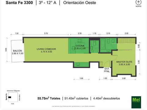 Departamento en Venta en Palermo, USD 177.215