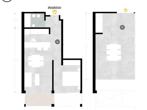 Venta departamento 1 dormitorio Agote Rosario