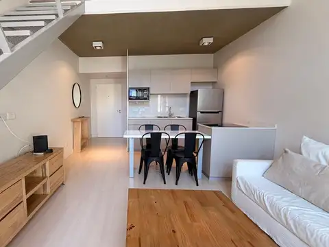Excelente departamento con jardin AMOBLADO en Ayres Loft