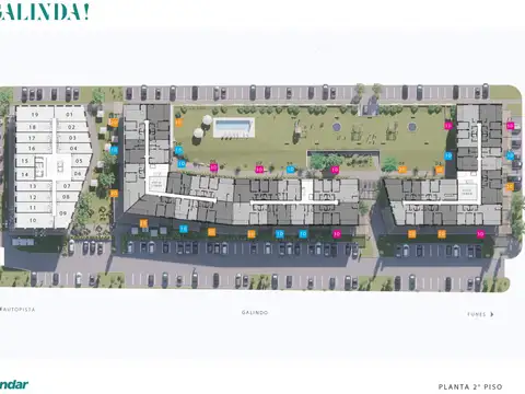 Departamento en Venta con 1 cocheras