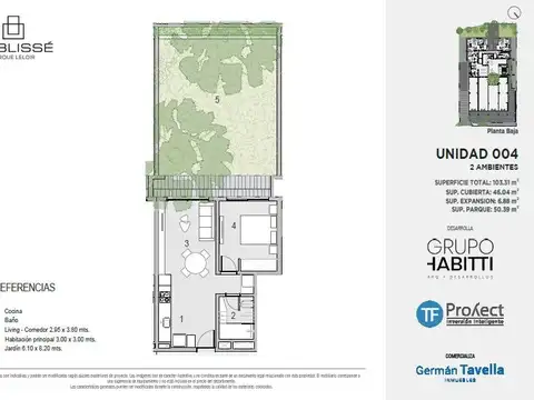 Vta. Pozo 2 amb. c/jardin apto temp. Av. M. Fierro P.Leloir