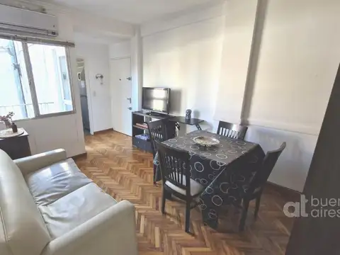 Departamento 3 ambientes con balcón en alquiler temporario