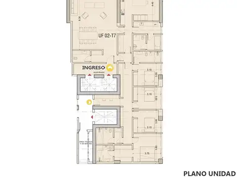 Venta - Torre Pininfarina - Departamento 4 dormitorios y balcón terraza al río - Pichincha, Rosario.