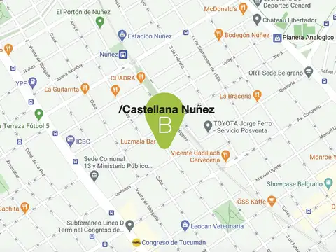 Departamento 3 ambientes con 2 baños