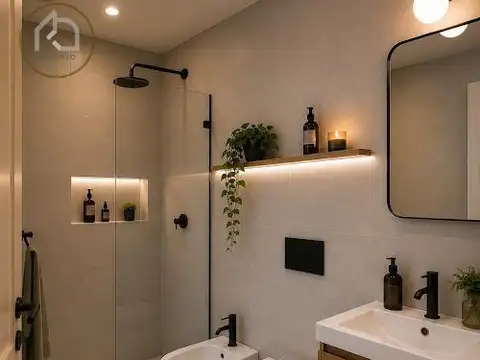 Departamento Monoambiente con 1 baño