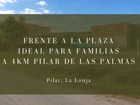 Venta de terreno en Pilar La lonja 371m2