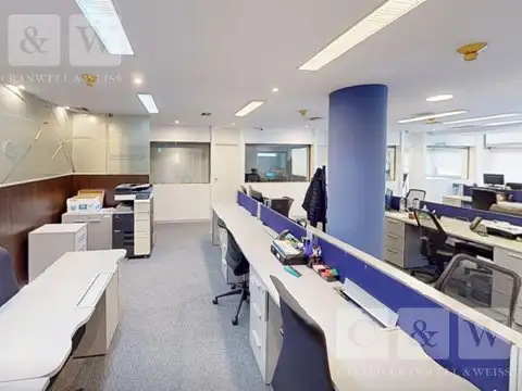 Oficina Monoambiente con 3 baños