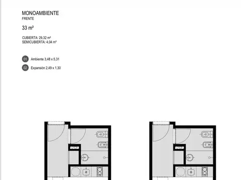 Departamento en Venta en Nuñez, USD 109.000