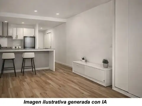 Departamento 3 ambientes con 1 baño