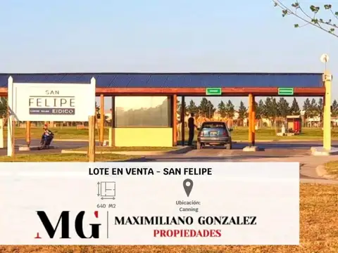 Lote venta San Felipe Canning