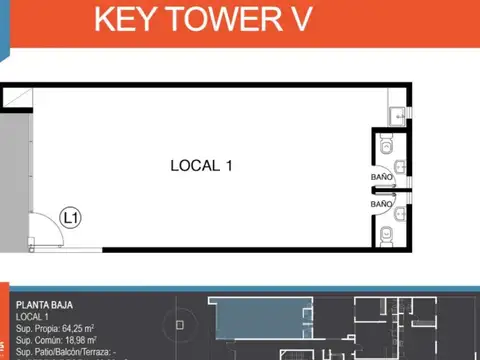 Local en Venta A Estrenar