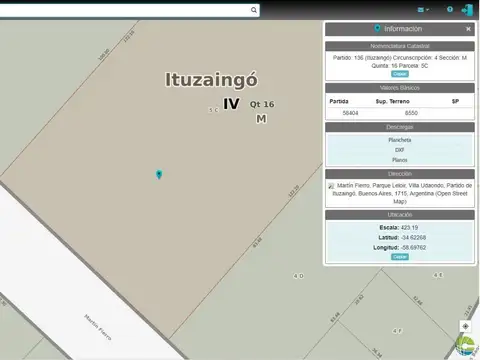 Terreno en Venta en Barrio Parque Leloir, USD 4.500.000