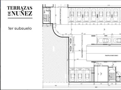 Cochera en venta en Nuñez