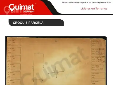 Terreno en Venta de 190,0 m2