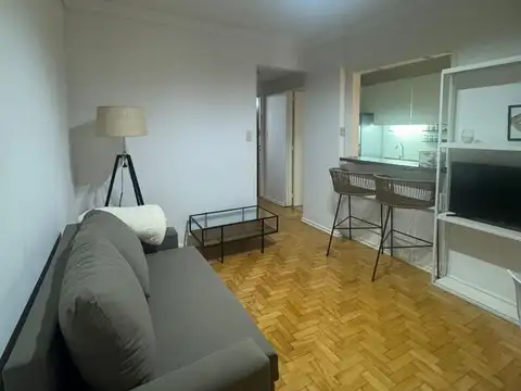 Departamento 2 ambientes con 1 baño