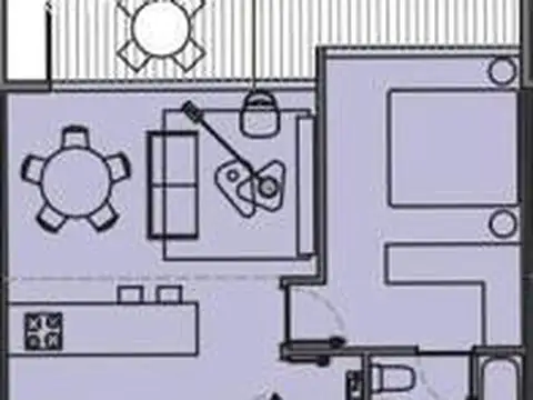 Departamento en Venta de 2 ambientes