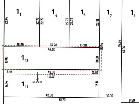 Terreno en Venta de 420,0 m2