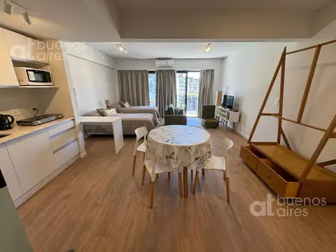 Amplio Departamento Monoambiente con Balcon!! 