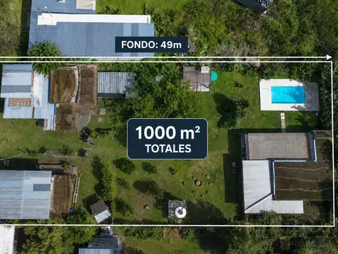 MEZ. Venta de Complejo de Casa y 3 cabañas sobre 1000m2 - Escobar