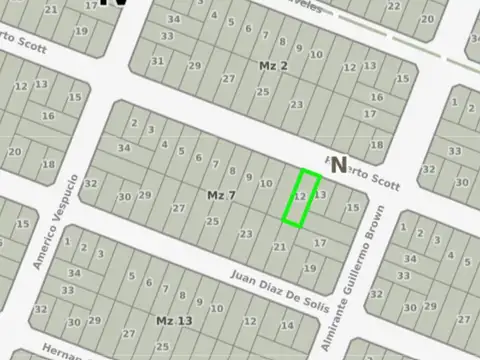 Terreno en Venta de 300,0 m2