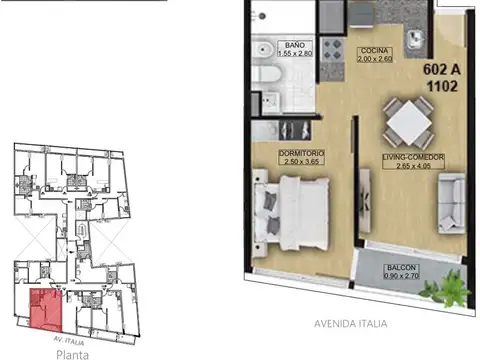 Departamento en Venta en La Blanqueada , USD 128.500