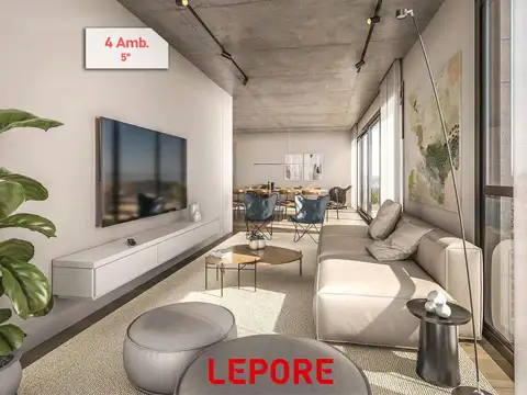 Departamento 4 ambientes con 3 baños