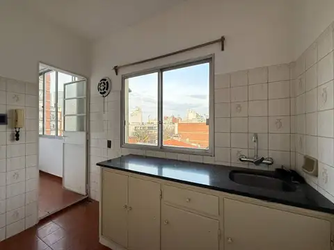 Departamento 2 ambientes con 1 baño