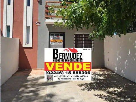 Venta Duplex 3 Ambientes Al Frente Calle 62 Entre 3 Y 4 Mar Del Tuyu