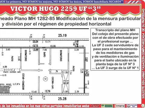 Victor Hugo 2200, Piso PB