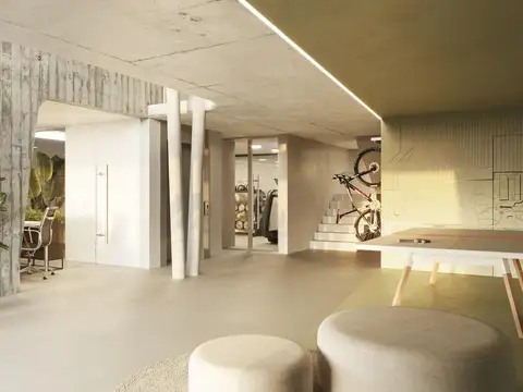 Departamento 2 ambientes con 1 baño
