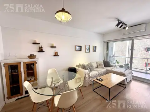 Departamento 2 ambientes con 1 baño