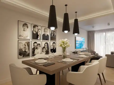 Departamento Monoambiente con 2 baños