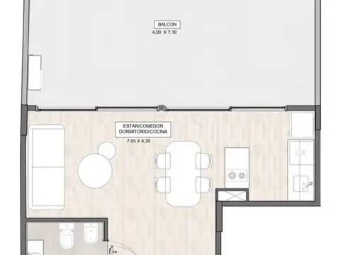 Departamento a estrenar  - Almagro