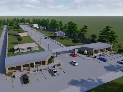 Lote sobre "La  Colorada"  barrio LOS LIRIOS con Proyecto