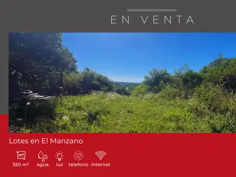 Lotes ubicados en El Manzano