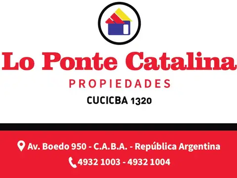 Departamento monoambiente en VENTA -Zona Caballito-